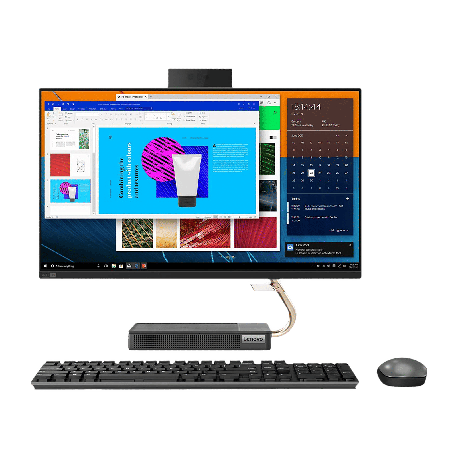 Buy lenovo IdeaCentre AIO 5i 23.8 Inch Full HD IPS Display Intel